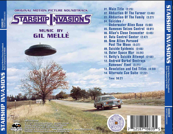 Starship Invasions by Gil Melle (BSX Records) (CD)