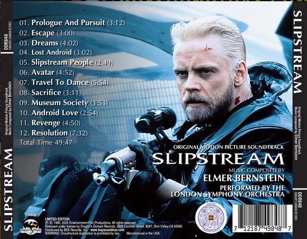 Slipstream by Elmer Bernstein (BSX Records) (CD)