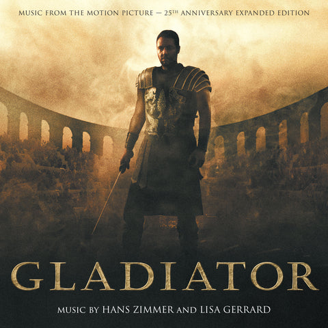 Gladiator: 25th Anniversary Expanded Edition by Hans Zimmer (La-La Land Records) (3xCD)