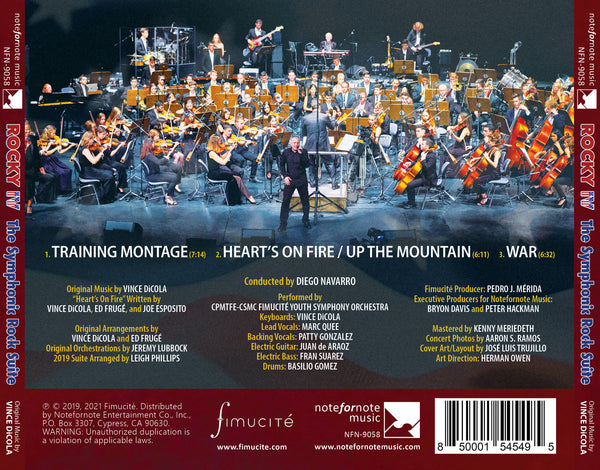 Vince DiCola: Rocky IV - The Symphonic Rock Suite (CD+16 bit digital bundle)